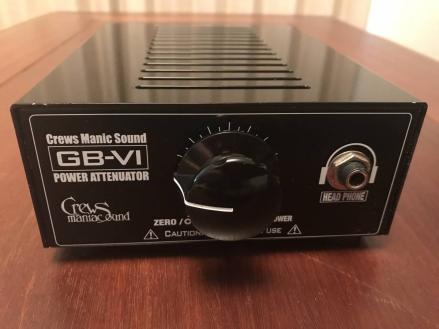 Crews Maniac Sound GB-VI パワーアッテネーター 動作良好 Crews Sound
