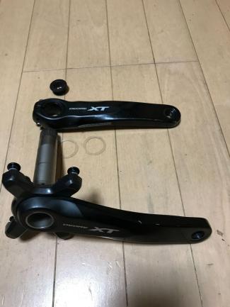 シマノ DEORE XT FCM8000-1 クランク長165mm