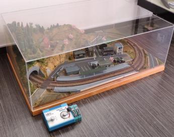 Nゲージ町並み模型セット　ジオラマ Nゲージ ジオラマ 鉄道模型 複線レイアウト 昭和の街並み 田舎の風景