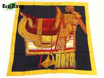 【品質保証，得価】 1円 エルメス SELLE D APPARAT MAROCAINE モロッコ 鞍 馬具柄 シルク カレ スカーフ AL739(スカーフ)｜売買されたオークション情報、yahooの商品情報をアーカイブ公開 - オークファン 服飾小物