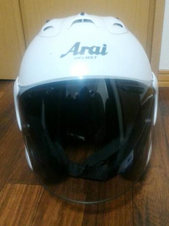限定SALE，100%新品 【美品】ヘルメット Arai MZ ホワイト