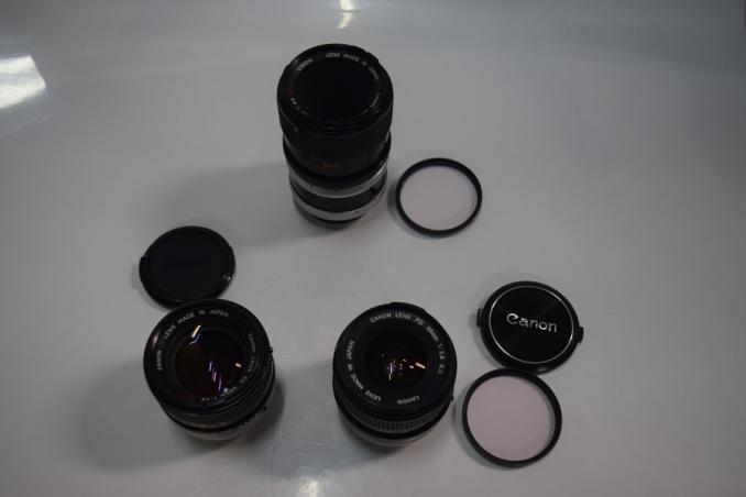 カメラ 〈値下げしました〉CANONキャノン オールドレンズ5本セット