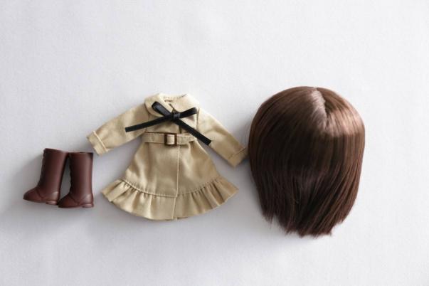 キャラメルのおでこちゃん　未使用 美品】キャラメルのおでこちゃん デフォルトアウトフィットとかつら