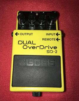 BOSS / SD-2 DUAL OverDrive ボス デュアル オーバードライブ 中古品