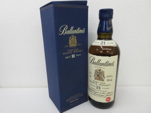 N) 古酒 バランタイン 21年 ベリーオールド 700ml / Ballantine's VERY