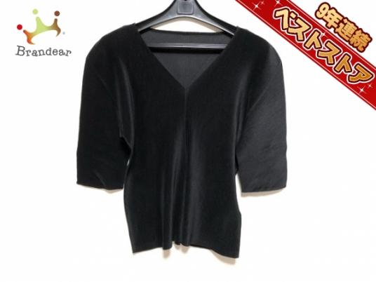 PLEATS PLEASE ISSEY MIYAKE プリーツプリーズ イッセイミヤケ 総柄 プリーツ 半袖 シャツ カットソー トップス 3 PLEATS PLEAS カットソー トップス