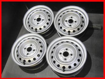 ★【美品】【即決】トヨタ プロボックス / サクシード 13x5J スチールホイール 中古4本★全国一律(北海道含む)2800円(沖縄、離島発送不可)