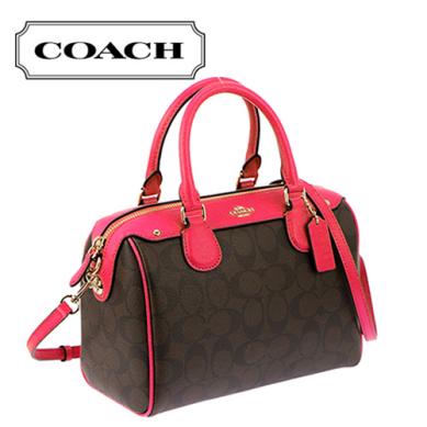 定番人気，安い 1円 コーチ 2way ハンドバッグ F36702/IMEWC/1 ピンク シグネチャー レディース ショルダー 手提げ バッグ COACH ホワイトデー(ハンドバッグ)｜売買されたオークション情報、yahooの商品情報をアーカ かばん、バッグ