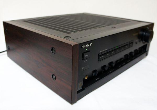 □SONY TA-F333ESL MOS FETプリメインアンプ 動作品 リモコン付き SONY