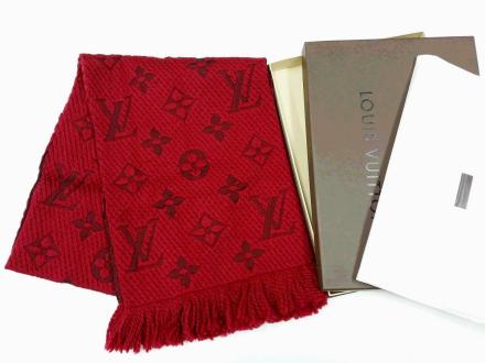 2025，HOT 1円 ルイヴィトン マフラー エシャルプ ロゴマニア ルビー 箱 正規品 LOUIS VUITTON(その他)｜売買されたオークション情報、yahooの商品情報をアーカイブ公開 - オークファン 服飾小物