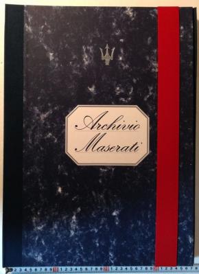 マセラティ洋古書 [11071・即決品・旧車・洋書]＜限定本＞「Archivio Maserati」豪華
