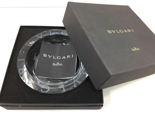 BVLGARI Rosenthal ブルガリ ローゼンタール 灰皿 × クリスタル