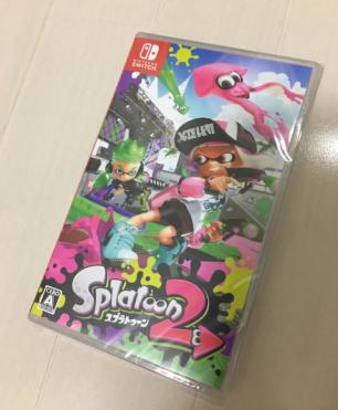 新品　未開封　ニンテンドースイッチ　Splatoon2(スプラトゥーン2)　パッケージ版 Nintendo Switch