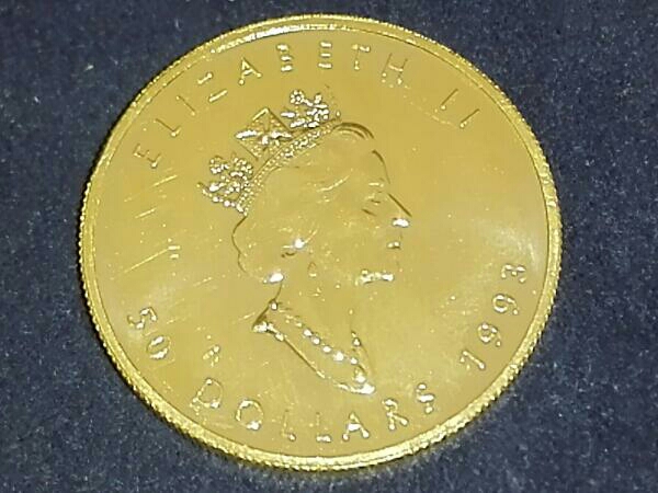 K24 メイプルリーフコイン 1oz 31.1g CANADA コイン