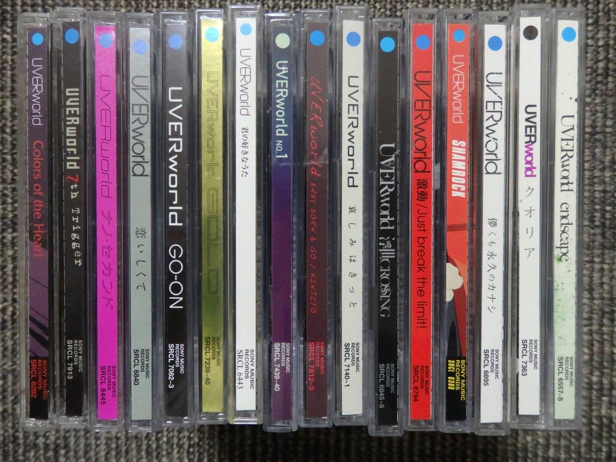 即決○UVERworld○ウーバーワールド○豪華シングルCD16枚セット