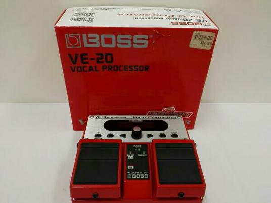 ジャンク BOSS VE-20 VOCAL PROCESSOR VOCAL PERFORMER #5-1803 【公式
