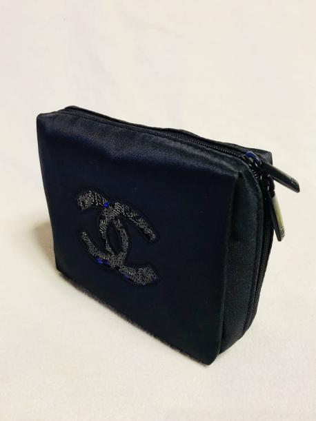 Chanel ノベルティ シャネル 化粧 ポーチ ノベルティ ラウンドコスメ