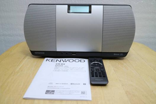 ケンウッド KENWOOD CR-D3 JVCケンウッド CR-D3-W Bluetooth対応コンポ