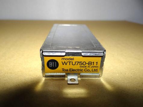 TOA ワイヤレスチューナーユニット WTU750-B11