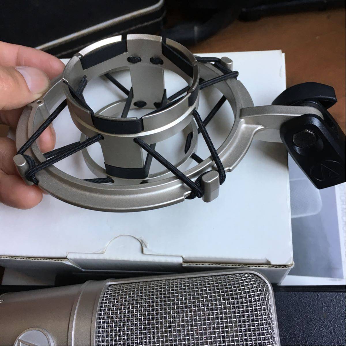Audio Technica AT4047/SV コンデンサーマイク 取説 箱付き 【公式通販】