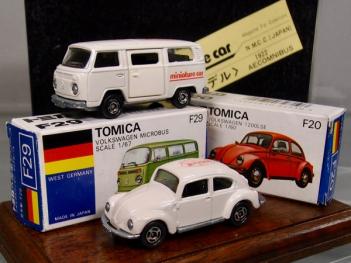 ☆トミカ(可堂特注)”月間ミニチュアカー創刊200号”VW 2台セット