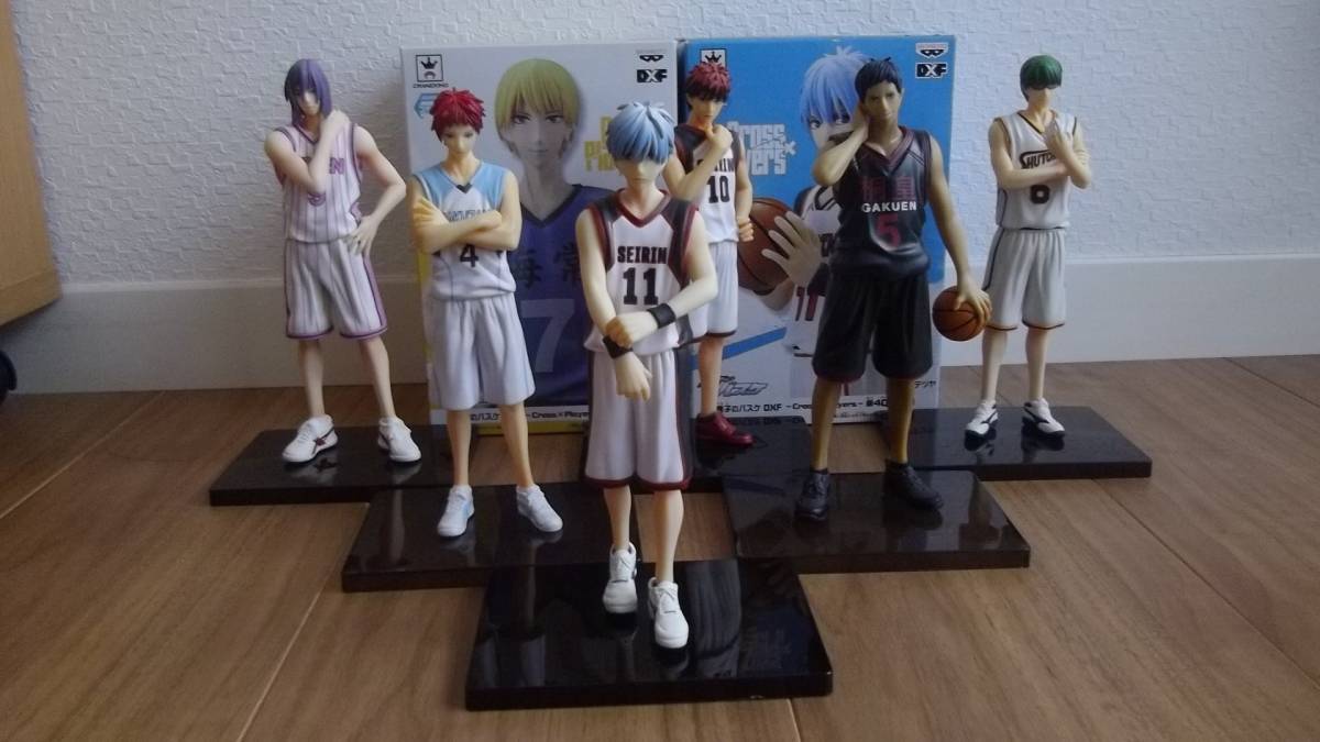 ☆値下げ！黒子のバスケDXF～Cross×Players～第１～４Q 全８体セットUSED&未使用品☆