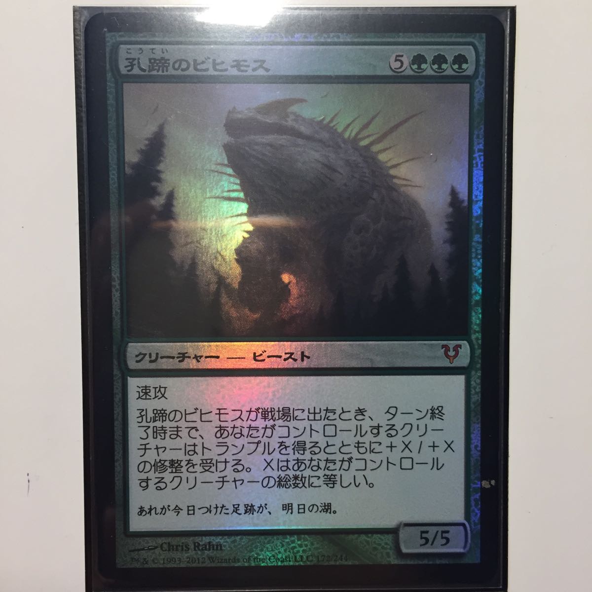 孔蹄のビヒモス、FOIL、MTG、AVR，在庫1、オマケ有、日 【公式通販】