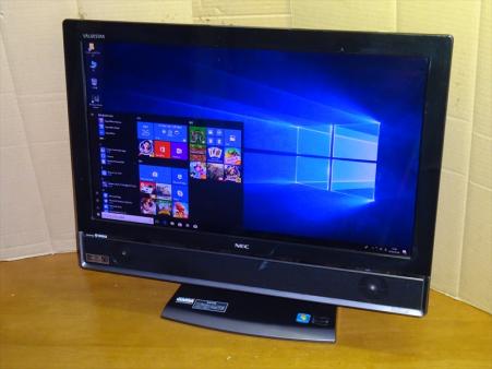 NEC23型モニタ一体型PC Win10 Core i7 1TB ぱっと観テレビ NEC23型モニタ