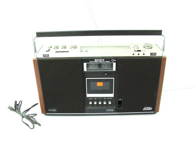 得価，お買い得 SONY CF-6600 ラジカセ ジャンク品 A9455(ラジカセ)｜売買されたオークション情報、yahooの商品情報をアーカイブ公開 - オークファン ラジカセ