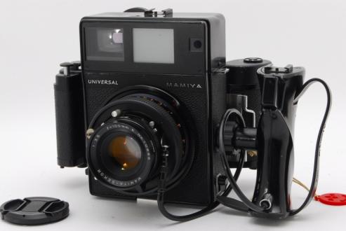 現状 マミヤ ユニバーサルプレス 中判フィルムカメラ Mamiya