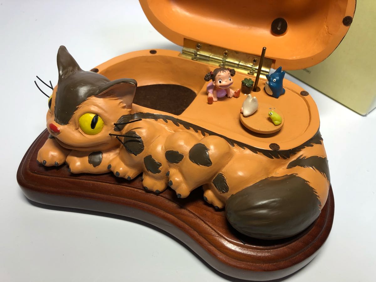 となりのトトロ ネコバス オルゴール フィギュア ジオラマ 【公式通販】