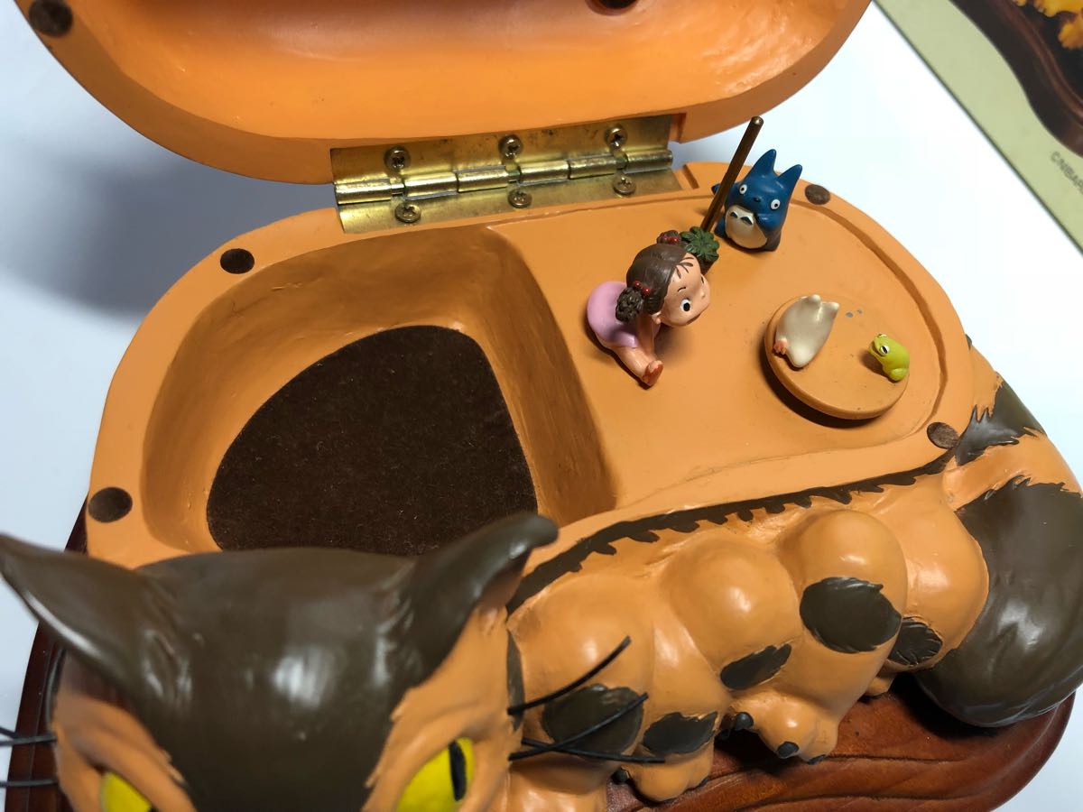 となりのトトロ ネコバス オルゴール フィギュア ジオラマ 【公式通販】