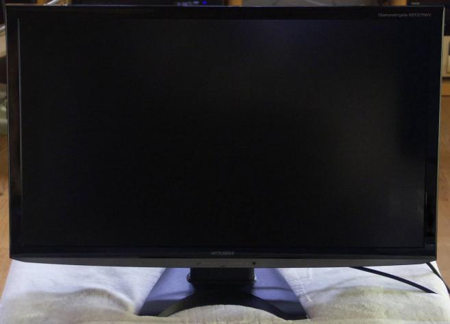 MITSUBISHI 27型ワイド液晶ディスプレイ RDT271WV（BK）リモコン付き
