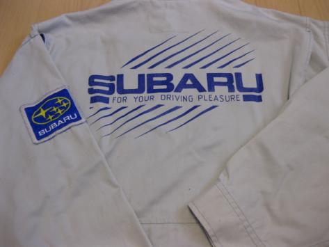 スバル 純正 つなぎ ツナギ ワークスーツ Lサイズ 長袖 中古 比較的美品 送料込み！