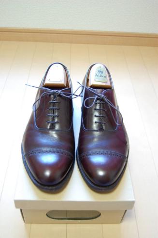 Alden オールデン ストレートチップ 905 10E バーガンディカーフ 美品  