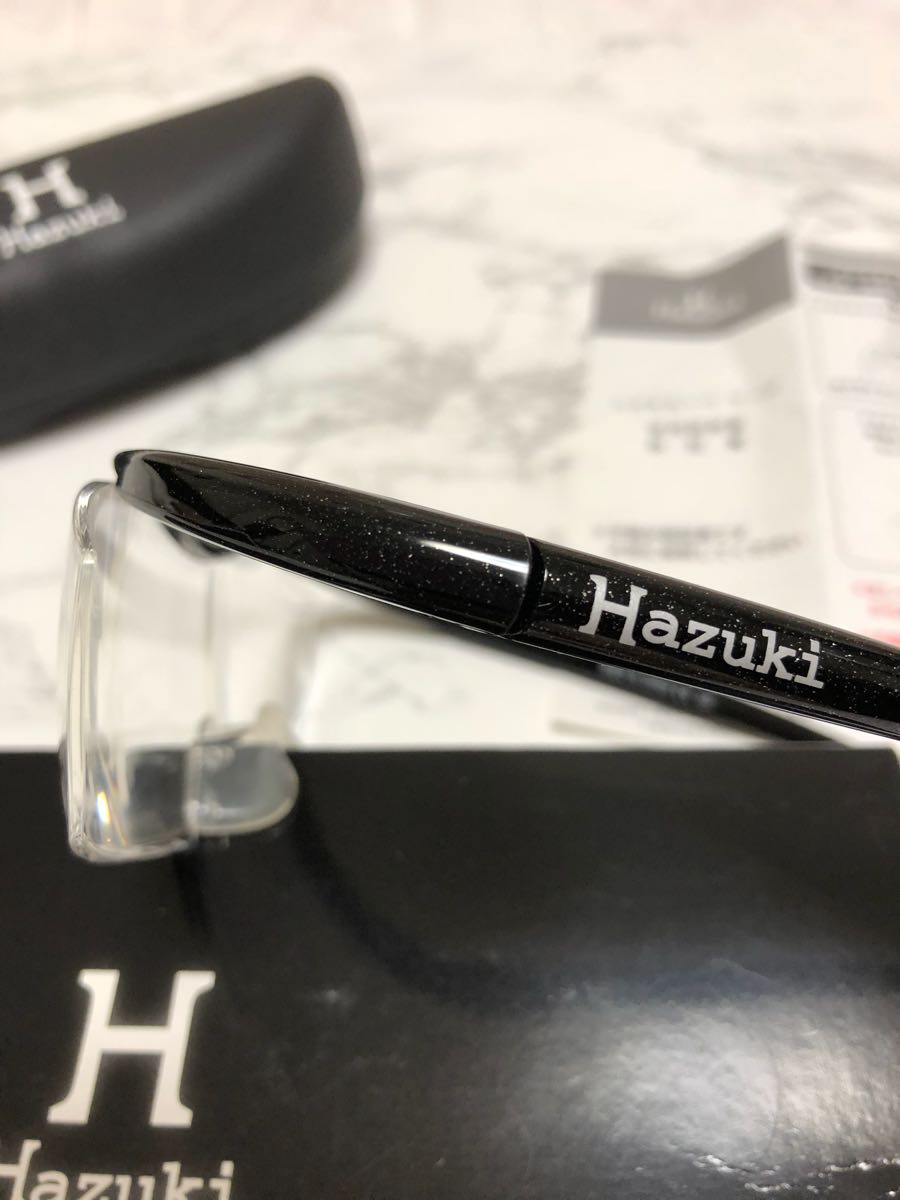 ラージ ハズキルーペ Hazuki クリアレンズ 1.6倍 Company 黒 ブラック