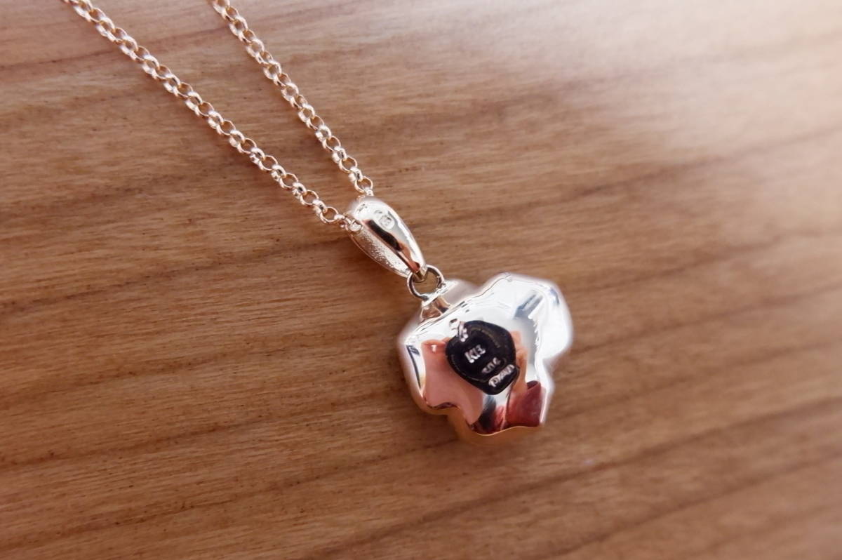 ☆チェーン非純正 セイレーンアズーロ K18 PG ルビー 0.40ct 
