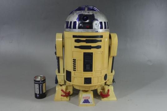 動作品】コカ・コーラ 懸賞品 スター・ウォーズ R2-D2 ラジオ Star