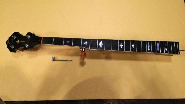 N*i様 ブランド不明 5弦 オープン バック バンジョー ネックはGibson N