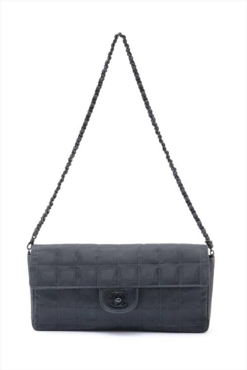 シャネル CHANEL チョコバー ニュートラベルライン チェーンショルダー