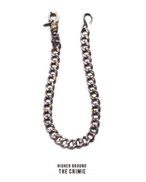 crimie クライミー × アージェントグリーム ウォレットチェーン（超美  