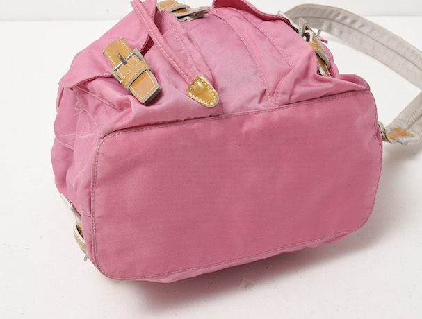 PRADA プラダ ナイロン リュック VELA フューシャピンク BZ0032 プラダ リュック PRADA ナイロン - メルカリ ピンクの通販 BZ0032