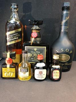 洋酒　古酒 ブランデー　ウイスキー ウイスキー ブランデー 古酒 7本まとめて！AP IG 1104