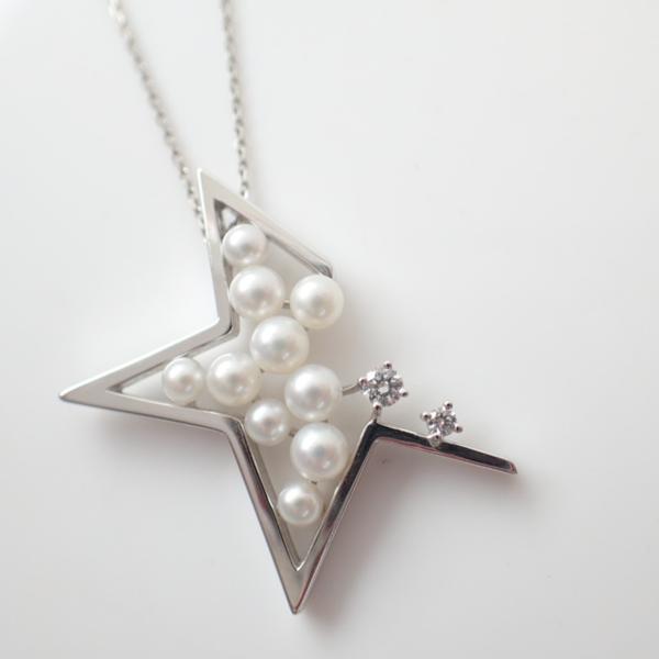 TASAKI タサキ アブストラクトスター ルーチェ ペンダント