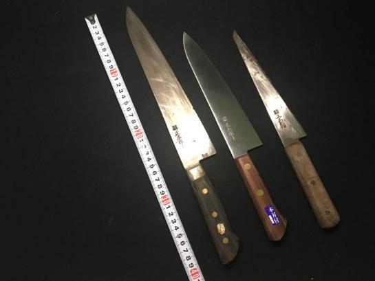 刺身包丁／送料無料】☆正本 河豚引き 職人向 刃渡26.8㌢☆中古 2026年