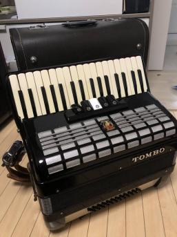 楽器、器材 アコーディオンPARROTハードケース付き