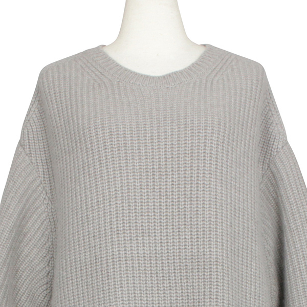 格安,SALE 定価86400円 AUGUSTE PRESENTATION オーギュスト プレゼンテーション カシミヤ セーブル レディース ワンピース ニット GREY BEIGE 2
