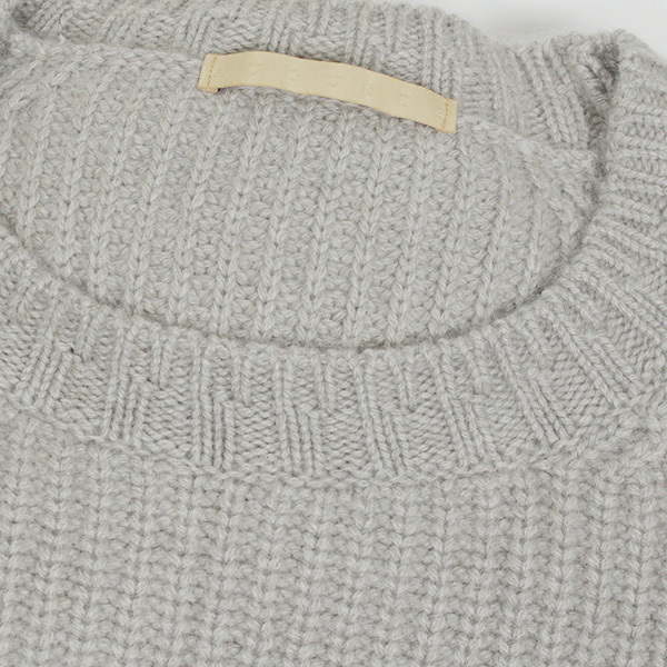 格安,SALE 定価86400円 AUGUSTE PRESENTATION オーギュスト プレゼンテーション カシミヤ セーブル レディース ワンピース ニット GREY BEIGE 2