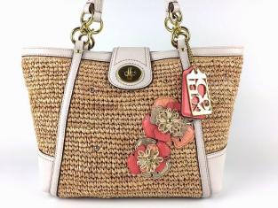 ハンプトンズ ウィークエンド COACH コーチ トートバッグ 中古COACH 
