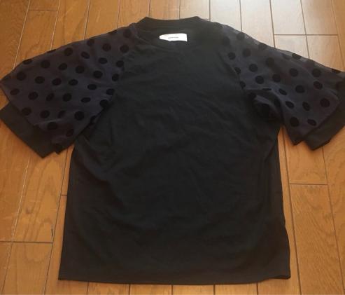 FACETASM ファッセッタズム チュールドットTシャツ カットソー 黒 Sサイズ 人気 貴重 レア 完売 美品